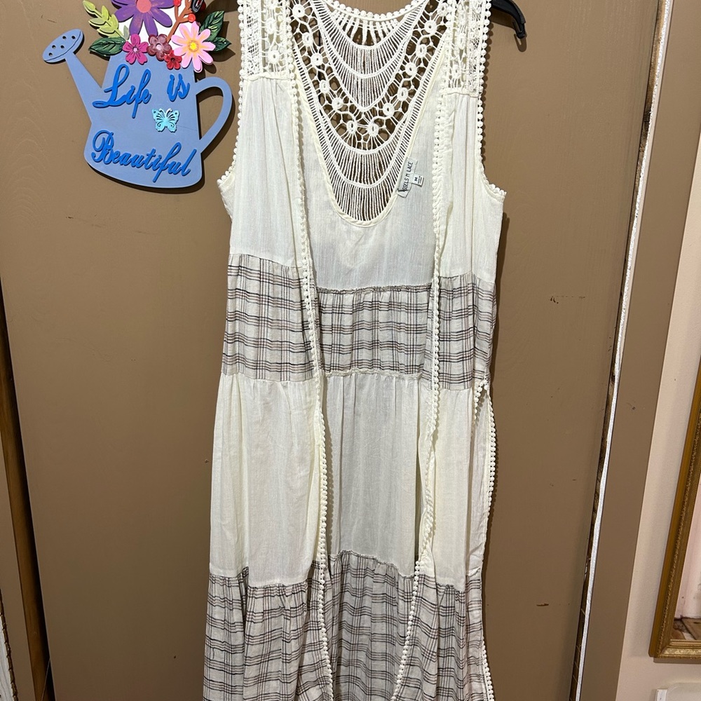 Tassels & Lace Duster Boho